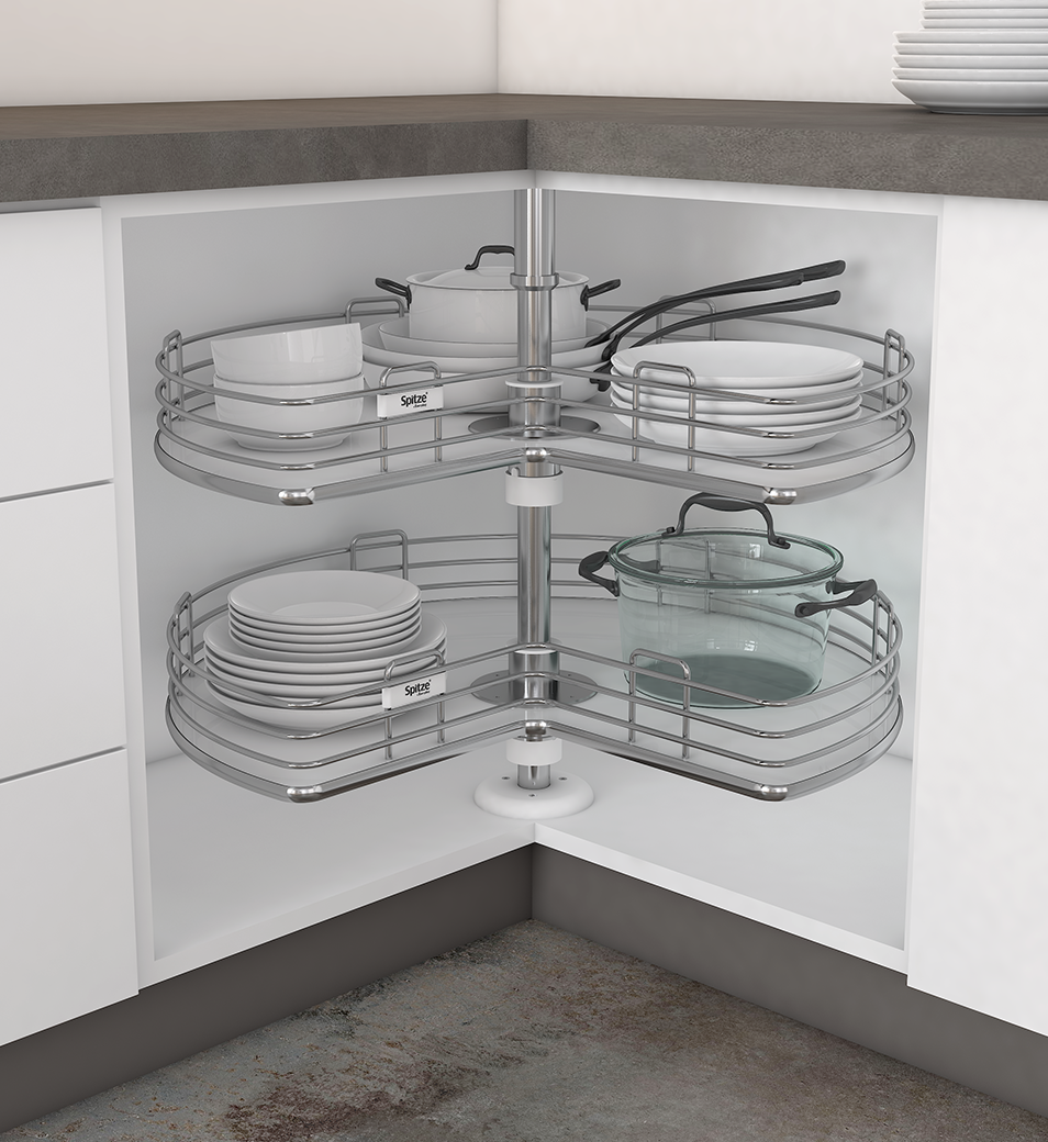 Kitchen corner unit hardware